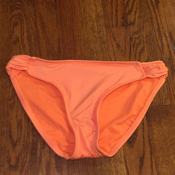bright orange bikini bottoms